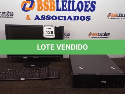 LOTE 126 - 01 CPU I7 MARCA LENOVO COM MONITOR MARCA POSITIVO E TECLADO. (NO ESTADO) ATENÇÃO! FAZER A VISITAÇÃO ANTES DE ARREMATAR, NÃO SABEMOS SE FUNCIONA. LEILÃO NÃO TEM GARANTIA E NEM DEVOLUÇÃO, SUJEITO A POSSÍVEIS AVARIAS VISÍVEIS/OCULTAS E/OU AUSÊNCIA DE COMPONENTES.