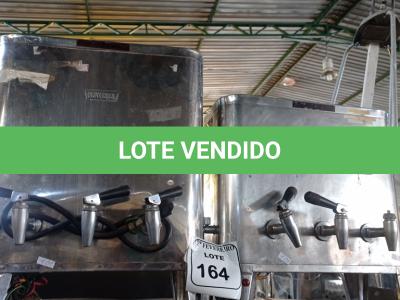 LOTE 164 - 02 CAFETEIRAS ELÉTRICAS EM INOX PARA RETIRADA DE PEÇAS. (NO ESTADO) ATENÇÃO! FAZER A VISITAÇÃO ANTES DE ARREMATAR, NÃO SABEMOS SE FUNCIONA. LEILÃO NÃO TEM GARANTIA E NEM DEVOLUÇÃO, SUJEITO A POSSÍVEIS AVARIAS VISÍVEIS/OCULTAS E/OU AUSÊNCIA DE COMPONENTES.
