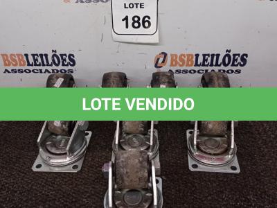 LOTE 186 - 8 RODINHAS. (NO ESTADO) ATENÇÃO! FAZER A VISITAÇÃO ANTES DE ARREMATAR, NÃO SABEMOS SE FUNCIONA. LEILÃO NÃO TEM GARANTIA E NEM DEVOLUÇÃO, SUJEITO A POSSÍVEIS AVARIAS VISÍVEIS/OCULTAS E/OU AUSÊNCIA DE COMPONENTES.