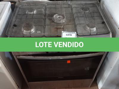 LOTE 380 - 01 FOGÃO 5 BOCAS MARCA DAKO COM AVARIAS.  (NO ESTADO) ATENÇÃO! FAZER A VISITAÇÃO ANTES DE ARREMATAR, NÃO SABEMOS SE FUNCIONA. LEILÃO NÃO TEM GARANTIA E NEM DEVOLUÇÃO, SUJEITO A POSSÍVEIS AVARIAS VISÍVEIS/OCULTAS E/OU AUSÊNCIA DE COMPONENTES.