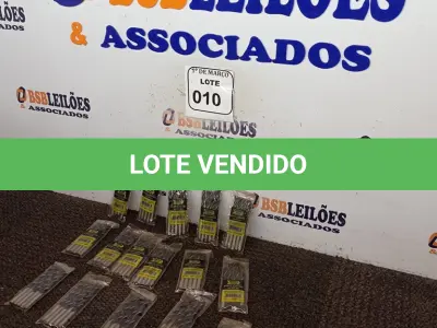 LOTE 010 - 01 LOTE COM 16 PACOTINHOS DE BROCAS PARA MADEIRA COM 05 BROCAS CADA MEDINDO 8X115MM MARCA FERTAK. (NOVO) (NO ESTADO) ATENÇÃO! FAZER A VISITAÇÃO ANTES DE ARREMATAR, NÃO SABEMOS SE FUNCIONA. LEILÃO NÃO TEM GARANTIA E NEM DEVOLUÇÃO, SUJEITO A POSSÍVEIS AVARIAS VISÍVEIS/OCULTAS E/OU AUSÊNCIA DE COMPONENTES.