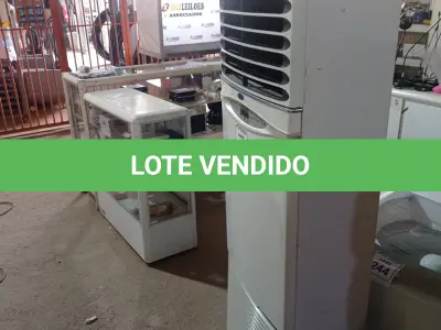 LOTE 243 - 01 EVAPORADORA CARRIER. (NO ESTADO) ATENÇÃO! FAZER A VISITAÇÃO ANTES DE ARREMATAR, NÃO SABEMOS SE FUNCIONA. LEILÃO NÃO TEM GARANTIA E NEM DEVOLUÇÃO, SUJEITO A POSSÍVEIS AVARIAS VISÍVEIS/OCULTAS E/OU AUSÊNCIA DE COMPONENTES.