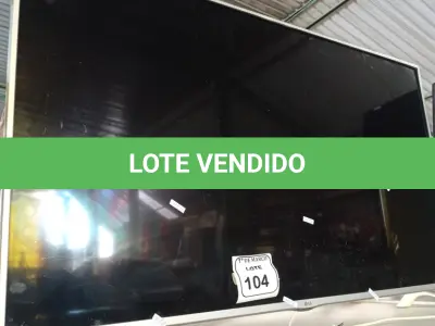 LOTE 104 - 01 TV 55’’ MARCA LG COM A TELA QUEBRADA. APENAS PARA RETIRADA DE PEÇAS. (NO ESTADO) ATENÇÃO! FAZER A VISITAÇÃO ANTES DE ARREMATAR, NÃO SABEMOS SE FUNCIONA. LEILÃO NÃO TEM GARANTIA E NEM DEVOLUÇÃO, SUJEITO A POSSÍVEIS AVARIAS VISÍVEIS/OCULTAS E/OU AUSÊNCIA DE COMPONENTES.