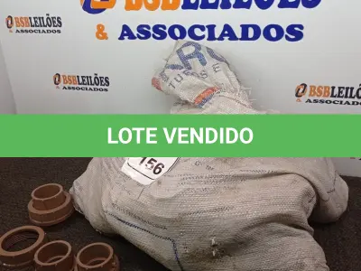 LOTE 156 - 44 UNIDADES DE UNIÃO SOL 60 MARCA KROVA. (NOVO) (NO ESTADO) ATENÇÃO! FAZER A VISITAÇÃO ANTES DE ARREMATAR, NÃO SABEMOS SE FUNCIONA. LEILÃO NÃO TEM GARANTIA E NEM DEVOLUÇÃO, SUJEITO A POSSÍVEIS AVARIAS VISÍVEIS/OCULTAS E/OU AUSÊNCIA DE COMPONENTES.