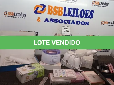 LOTE 238 - 01 LOTE COM APARELHOS DE ESTÉTICA. (NO ESTADO) ATENÇÃO! FAZER A VISITAÇÃO ANTES DE ARREMATAR, NÃO SABEMOS SE FUNCIONA. LEILÃO NÃO TEM GARANTIA E NEM DEVOLUÇÃO, SUJEITO A POSSÍVEIS AVARIAS VISÍVEIS/OCULTAS E/OU AUSÊNCIA DE COMPONENTES.