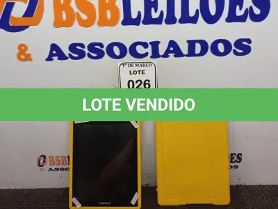 LOTE 026 - 02 TABLET’S SEM CARREGADOR MARCA POSITIVO. (NO ESTADO) ATENÇÃO! FAZER A VISITAÇÃO ANTES DE ARREMATAR, NÃO SABEMOS SE FUNCIONA. LEILÃO NÃO TEM GARANTIA E NEM DEVOLUÇÃO, SUJEITO A POSSÍVEIS AVARIAS VISÍVEIS/OCULTAS E/OU AUSÊNCIA DE COMPONENTES.