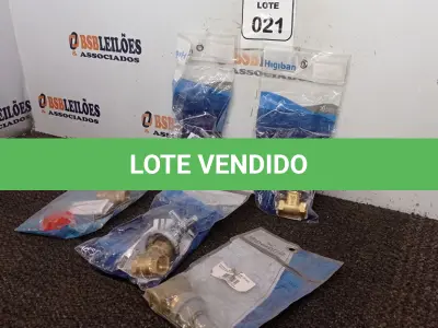 LOTE 021 - 03 REGISTROS GAVETA 3 /4’’, 01 BASE REGISTRO DE GAVETA 3/4’’ E 01 REGISTRO DE PRESSÃO DOCOLBASE 3/4. (NOVO) (NO ESTADO) ATENÇÃO! FAZER A VISITAÇÃO ANTES DE ARREMATAR, NÃO SABEMOS SE FUNCIONA. LEILÃO NÃO TEM GARANTIA E NEM DEVOLUÇÃO, SUJEITO A POSSÍVEIS AVARIAS VISÍVEIS/OCULTAS E/OU AUSÊNCIA DE COMPONENTES.