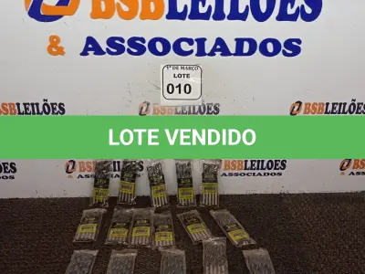 LOTE 010 - 01 LOTE COM 16 PACOTINHOS DE BROCAS PARA MADEIRA COM 05 BROCAS CADA MEDINDO 8X115MM MARCA FERTAK. (NOVO) (NO ESTADO) ATENÇÃO! FAZER A VISITAÇÃO ANTES DE ARREMATAR, NÃO SABEMOS SE FUNCIONA. LEILÃO NÃO TEM GARANTIA E NEM DEVOLUÇÃO, SUJEITO A POSSÍVEIS AVARIAS VISÍVEIS/OCULTAS E/OU AUSÊNCIA DE COMPONENTES.