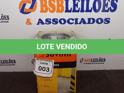 LOTE 003 - 01 LATA DE TINTA SUVINIL 18L NA COR FOSCO CINZA ESCURO. (NO ESTADO) ATENÇÃO! FAZER A VISITAÇÃO ANTES DE ARREMATAR, NÃO SABEMOS SE FUNCIONA. LEILÃO NÃO TEM GARANTIA E NEM DEVOLUÇÃO, SUJEITO A POSSÍVEIS AVARIAS VISÍVEIS/OCULTAS E/OU AUSÊNCIA DE COMPONENTES.
