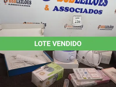 LOTE 238 - 01 LOTE COM APARELHOS DE ESTÉTICA. (NO ESTADO) ATENÇÃO! FAZER A VISITAÇÃO ANTES DE ARREMATAR, NÃO SABEMOS SE FUNCIONA. LEILÃO NÃO TEM GARANTIA E NEM DEVOLUÇÃO, SUJEITO A POSSÍVEIS AVARIAS VISÍVEIS/OCULTAS E/OU AUSÊNCIA DE COMPONENTES.