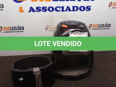 LOTE 178 - 02 AIR FRYER MARCA MONDIAL COM AVARIAS.  (NO ESTADO) ATENÇÃO! FAZER A VISITAÇÃO ANTES DE ARREMATAR, NÃO SABEMOS SE FUNCIONA. LEILÃO NÃO TEM GARANTIA E NEM DEVOLUÇÃO, SUJEITO A POSSÍVEIS AVARIAS VISÍVEIS/OCULTAS E/OU AUSÊNCIA DE COMPONENTES.