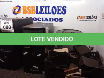 LOTE 080 - 02 CPU’S, 01 AIR FRYER, 01 BASE PARA ESPREMEDOR DE FRUTAS, VÁRIOS PORTA GUARDANAPOS, 01 REATOR E 01 LIXEIRA. (NO ESTADO) ATENÇÃO! FAZER A VISITAÇÃO ANTES DE ARREMATAR, NÃO SABEMOS SE FUNCIONA. LEILÃO NÃO TEM GARANTIA E NEM DEVOLUÇÃO, SUJEITO A POSSÍVEIS AVARIAS VISÍVEIS/OCULTAS E/OU AUSÊNCIA DE COMPONENTES.