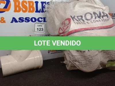 LOTE 123 - 06 UNIDADES DE TE ESGOTO 150X150MM. (NOVO) (NO ESTADO) ATENÇÃO! FAZER A VISITAÇÃO ANTES DE ARREMATAR, NÃO SABEMOS SE FUNCIONA. LEILÃO NÃO TEM GARANTIA E NEM DEVOLUÇÃO, SUJEITO A POSSÍVEIS AVARIAS VISÍVEIS/OCULTAS E/OU AUSÊNCIA DE COMPONENTES.