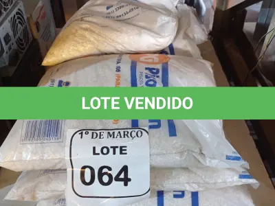 LOTE 064 - 08 PACOTES DE GRANITINA /08 PARA GRAFIATO COM 4KG CADA. (NOVO) (NO ESTADO) ATENÇÃO! FAZER A VISITAÇÃO ANTES DE ARREMATAR, NÃO SABEMOS SE FUNCIONA. LEILÃO NÃO TEM GARANTIA E NEM DEVOLUÇÃO, SUJEITO A POSSÍVEIS AVARIAS VISÍVEIS/OCULTAS E/OU AUSÊNCIA DE COMPONENTES.