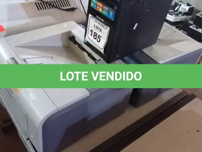 LOTE 185 - 02 IMPRESSORAS SAMSUNG ML-3471ND E 01 CPU CCE. (NO ESTADO) ATENÇÃO! FAZER A VISITAÇÃO ANTES DE ARREMATAR, NÃO SABEMOS SE FUNCIONA. LEILÃO NÃO TEM GARANTIA E NEM DEVOLUÇÃO, SUJEITO A POSSÍVEIS AVARIAS VISÍVEIS/OCULTAS E/OU AUSÊNCIA DE COMPONENTES.