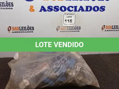 LOTE 116 - 01 LOTE COM 115 UNIDADES DE TE AZUL-25 ¾ MARCA KRONA. (NOVO) (NO ESTADO) ATENÇÃO! FAZER A VISITAÇÃO ANTES DE ARREMATAR, NÃO SABEMOS SE FUNCIONA. LEILÃO NÃO TEM GARANTIA E NEM DEVOLUÇÃO, SUJEITO A POSSÍVEIS AVARIAS VISÍVEIS/OCULTAS E/OU AUSÊNCIA DE COMPONENTES.