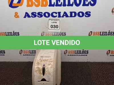 LOTE 030 - 01 IMPRESSORA DE CARTÃO SMART 30S. (NO ESTADO) ATENÇÃO! FAZER A VISITAÇÃO ANTES DE ARREMATAR, NÃO SABEMOS SE FUNCIONA. LEILÃO NÃO TEM GARANTIA E NEM DEVOLUÇÃO, SUJEITO A POSSÍVEIS AVARIAS VISÍVEIS/OCULTAS E/OU AUSÊNCIA DE COMPONENTES.