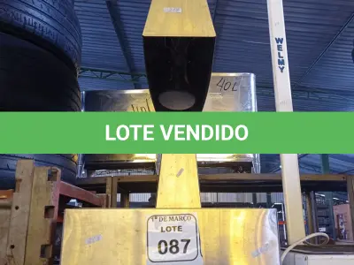 LOTE 087 - 01 AQUECEDOR DE BATATAS EM INOX. (NO ESTADO) ATENÇÃO! FAZER A VISITAÇÃO ANTES DE ARREMATAR, NÃO SABEMOS SE FUNCIONA. LEILÃO NÃO TEM GARANTIA E NEM DEVOLUÇÃO, SUJEITO A POSSÍVEIS AVARIAS VISÍVEIS/OCULTAS E/OU AUSÊNCIA DE COMPONENTES.