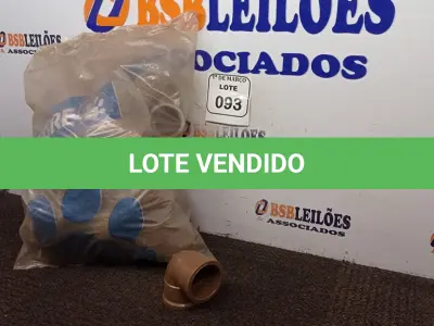 LOTE 093 - 01 LOTE COM 25 JOELHOS -90 60MM MARCA TIGRE. (NOVO) (NO ESTADO) ATENÇÃO! FAZER A VISITAÇÃO ANTES DE ARREMATAR, NÃO SABEMOS SE FUNCIONA. LEILÃO NÃO TEM GARANTIA E NEM DEVOLUÇÃO, SUJEITO A POSSÍVEIS AVARIAS VISÍVEIS/OCULTAS E/OU AUSÊNCIA DE COMPONENTES.