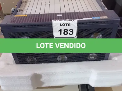 LOTE 183 - 01 OLT 2TEC600 TITAN. (NO ESTADO) ATENÇÃO! FAZER A VISITAÇÃO ANTES DE ARREMATAR, NÃO SABEMOS SE FUNCIONA. LEILÃO NÃO TEM GARANTIA E NEM DEVOLUÇÃO, SUJEITO A POSSÍVEIS AVARIAS VISÍVEIS/OCULTAS E/OU AUSÊNCIA DE COMPONENTES.