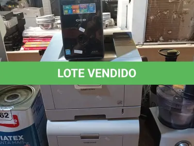 LOTE 164 - 02 IMPRESSORAS MARCA SAMSUNG COM TONNER E 01 CPU MARCA CC. (NO ESTADO) ATENÇÃO! FAZER A VISITAÇÃO ANTES DE ARREMATAR, NÃO SABEMOS SE FUNCIONA. LEILÃO NÃO TEM GARANTIA E NEM DEVOLUÇÃO, SUJEITO A POSSÍVEIS AVARIAS VISÍVEIS/OCULTAS E/OU AUSÊNCIA DE COMPONENTES.
