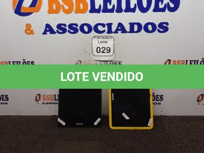 LOTE 029 - 02 TABLET’S SEM CARREGADOR MARCA POSITIVO. (NO ESTADO) ATENÇÃO! FAZER A VISITAÇÃO ANTES DE ARREMATAR, NÃO SABEMOS SE FUNCIONA. LEILÃO NÃO TEM GARANTIA E NEM DEVOLUÇÃO, SUJEITO A POSSÍVEIS AVARIAS VISÍVEIS/OCULTAS E/OU AUSÊNCIA DE COMPONENTES.