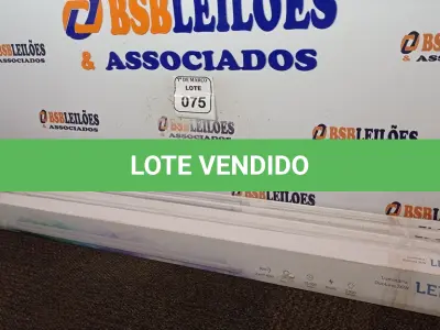 LOTE 075 - 05 LUMINÁRIAS LED DUOLINE 36W MARCA ELGIN. (NOVO) (NO ESTADO) ATENÇÃO! FAZER A VISITAÇÃO ANTES DE ARREMATAR, NÃO SABEMOS SE FUNCIONA. LEILÃO NÃO TEM GARANTIA E NEM DEVOLUÇÃO, SUJEITO A POSSÍVEIS AVARIAS VISÍVEIS/OCULTAS E/OU AUSÊNCIA DE COMPONENTES.
