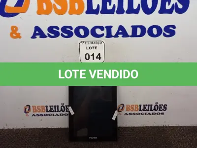 LOTE 014 - 01 TABLET DE 16GB MARCA POSITIVO SEM FONTE. (NO ESTADO) ATENÇÃO! FAZER A VISITAÇÃO ANTES DE ARREMATAR, NÃO SABEMOS SE FUNCIONA. LEILÃO NÃO TEM GARANTIA E NEM DEVOLUÇÃO, SUJEITO A POSSÍVEIS AVARIAS VISÍVEIS/OCULTAS E/OU AUSÊNCIA DE COMPONENTES.