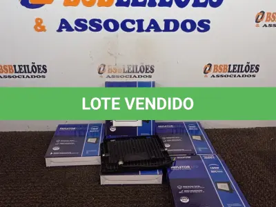 LOTE 223 - 05 REFLETORES DE LED 100W.(NOVO) (NO ESTADO) ATENÇÃO! FAZER A VISITAÇÃO ANTES DE ARREMATAR, NÃO SABEMOS SE FUNCIONA. LEILÃO NÃO TEM GARANTIA E NEM DEVOLUÇÃO, SUJEITO A POSSÍVEIS AVARIAS VISÍVEIS/OCULTAS E/OU AUSÊNCIA DE COMPONENTES.