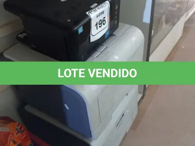 LOTE 196 - 02 IMPRESSORAS SAMSUNG ML-3471ND E 01 CPU CCE. (NO ESTADO) ATENÇÃO! FAZER A VISITAÇÃO ANTES DE ARREMATAR, NÃO SABEMOS SE FUNCIONA. LEILÃO NÃO TEM GARANTIA E NEM DEVOLUÇÃO, SUJEITO A POSSÍVEIS AVARIAS VISÍVEIS/OCULTAS E/OU AUSÊNCIA DE COMPONENTES.