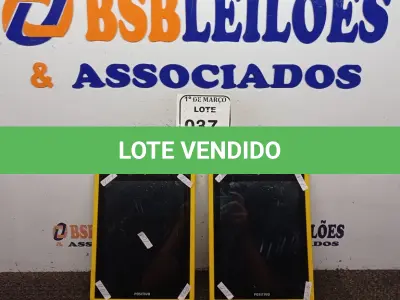 LOTE 037 - 02 TABLET’S SEM CARREGADOR MARCA POSITIVO. (NO ESTADO) ATENÇÃO! FAZER A VISITAÇÃO ANTES DE ARREMATAR, NÃO SABEMOS SE FUNCIONA. LEILÃO NÃO TEM GARANTIA E NEM DEVOLUÇÃO, SUJEITO A POSSÍVEIS AVARIAS VISÍVEIS/OCULTAS E/OU AUSÊNCIA DE COMPONENTES.