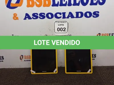 LOTE 002 - 02 TABLET’S SEM CARREGADOR MARCA POSITIVO. (NO ESTADO) ATENÇÃO! FAZER A VISITAÇÃO ANTES DE ARREMATAR, NÃO SABEMOS SE FUNCIONA. LEILÃO NÃO TEM GARANTIA E NEM DEVOLUÇÃO, SUJEITO A POSSÍVEIS AVARIAS VISÍVEIS/OCULTAS E/OU AUSÊNCIA DE COMPONENTES.