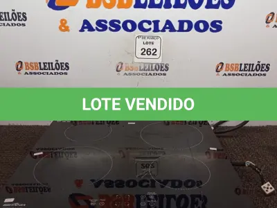 LOTE 262 - 01 FOGÃO DE INDUÇÃO ELÉTRICO MARCA BRITANIA. (NO ESTADO) ATENÇÃO! FAZER A VISITAÇÃO ANTES DE ARREMATAR, NÃO SABEMOS SE FUNCIONA. LEILÃO NÃO TEM GARANTIA E NEM DEVOLUÇÃO, SUJEITO A POSSÍVEIS AVARIAS VISÍVEIS/OCULTAS E/OU AUSÊNCIA DE COMPONENTES.