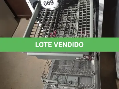 LOTE 069 - 01 MÁQUINA DE LAVAR LOUÇA 220V (DISHWASHER ). (NO ESTADO EM QUE SE ENCONTRA. SUJEITO A AVARIAS OCULTAS/VISÍVEIS.) BF8718S