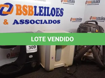 LOTE 309 - 01 BEBEDOURO DE BANCADA ELECTROLUX, 01 CAFETEIRA SEM JARRA E 01 ASPIRADOR DE PÓ. (NO ESTADO) ATENÇÃO! FAZER A VISITAÇÃO ANTES DE ARREMATAR, NÃO SABEMOS SE FUNCIONA. LEILÃO NÃO TEM GARANTIA E NEM DEVOLUÇÃO, SUJEITO A POSSÍVEIS AVARIAS VISÍVEIS/OCULTAS E/OU AUSÊNCIA DE COMPONENTES.