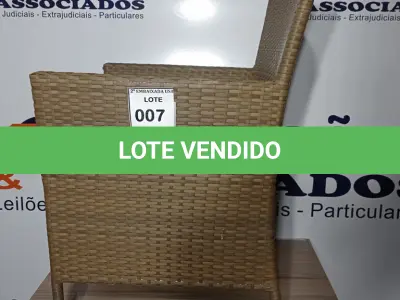 LOTE 007 - 01 GARDEN EASY. (POLTRONA DE JARDIM) (NO ESTADO EM QUE SE ENCONTRA. SUJEITO A AVARIAS OCULTAS/VISÍVEIS.) BH1541K