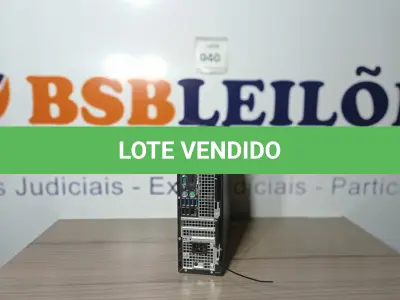 LOTE 040 - 01 CPU DELL CORE I5 8GB RAM CD00040043822. (NO ESTADO EM QUE SE ENCONTRA. SUJEITO A AVARIAS OCULTAS/VISÍVEIS.)