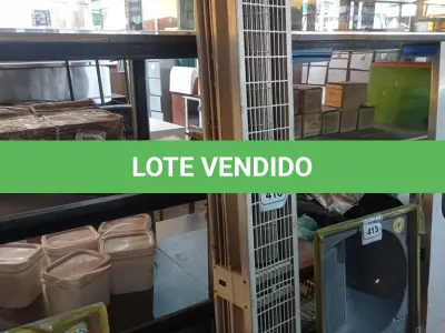 LOTE 416 - 01 CORTINA DE VENTO. (NO ESTADO) ATENÇÃO! FAZER A VISITAÇÃO ANTES DE ARREMATAR, NÃO SABEMOS SE FUNCIONA. LEILÃO NÃO TEM GARANTIA E NEM DEVOLUÇÃO, SUJEITO A POSSÍVEIS AVARIAS VISÍVEIS/OCULTAS E/OU AUSÊNCIA DE COMPONENTES.