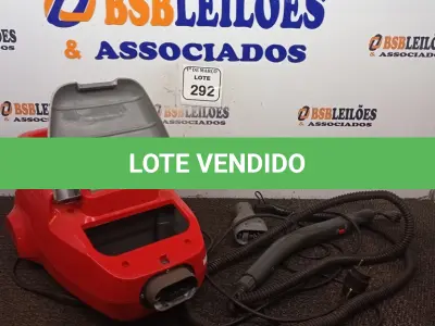 LOTE 292 - 01 VAPORETO COM MARTELA E ACESSÓRIOS 220 VOLTS. (NO ESTADO) ATENÇÃO! FAZER A VISITAÇÃO ANTES DE ARREMATAR, NÃO SABEMOS SE FUNCIONA. LEILÃO NÃO TEM GARANTIA E NEM DEVOLUÇÃO, SUJEITO A POSSÍVEIS AVARIAS VISÍVEIS/OCULTAS E/OU AUSÊNCIA DE COMPONENTES.