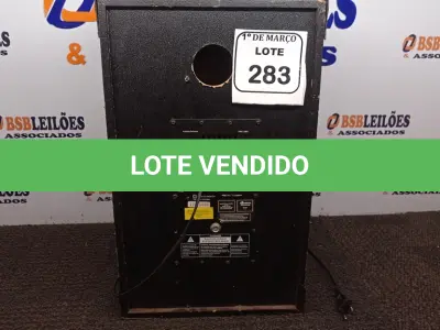 LOTE 283 - 01 CAIXA DE SOM USB+SD+AM/FM. (NO ESTADO) ATENÇÃO! FAZER A VISITAÇÃO ANTES DE ARREMATAR, NÃO SABEMOS SE FUNCIONA. LEILÃO NÃO TEM GARANTIA E NEM DEVOLUÇÃO, SUJEITO A POSSÍVEIS AVARIAS VISÍVEIS/OCULTAS E/OU AUSÊNCIA DE COMPONENTES.