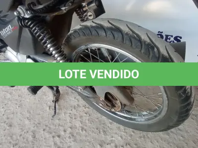 LOTE 001 - 01 HONDA CG 150 TITAN ESD ÁLCOOL/GASOLINA; COR PRETA; ANO 2012/2012. (NO ESTADO)