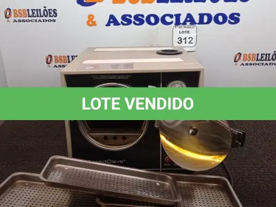 LOTE 312 - 01 AUTO CLAVE M7 SPEED RITTER. 110VOLTS. (NO ESTADO) ATENÇÃO! FAZER A VISITAÇÃO ANTES DE ARREMATAR, NÃO SABEMOS SE FUNCIONA. LEILÃO NÃO TEM GARANTIA E NEM DEVOLUÇÃO, SUJEITO A POSSÍVEIS AVARIAS VISÍVEIS/OCULTAS E/OU AUSÊNCIA DE COMPONENTES.