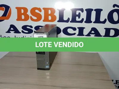 LOTE 110 - 01 CPU CORE I5 4GB -CD0004098735. (NO ESTADO EM QUE SE ENCONTRA. SUJEITO A AVARIAS OCULTAS/VISÍVEIS.)