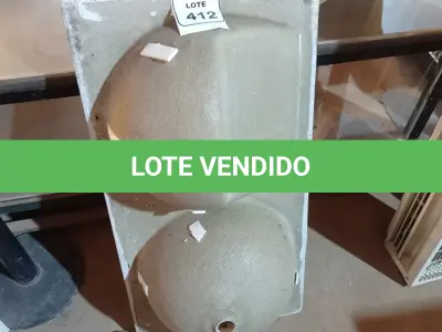 LOTE 412 - 01 TANQUE DE FIBRA MEDINDO 100MX0,51CM.  (NO ESTADO) ATENÇÃO! FAZER A VISITAÇÃO ANTES DE ARREMATAR, NÃO SABEMOS SE FUNCIONA. LEILÃO NÃO TEM GARANTIA E NEM DEVOLUÇÃO, SUJEITO A POSSÍVEIS AVARIAS VISÍVEIS/OCULTAS E/OU AUSÊNCIA DE COMPONENTES.