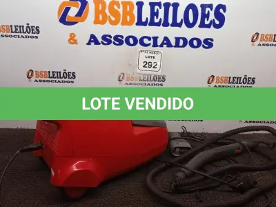 LOTE 292 - 01 VAPORETO COM MARTELA E ACESSÓRIOS 220 VOLTS. (NO ESTADO) ATENÇÃO! FAZER A VISITAÇÃO ANTES DE ARREMATAR, NÃO SABEMOS SE FUNCIONA. LEILÃO NÃO TEM GARANTIA E NEM DEVOLUÇÃO, SUJEITO A POSSÍVEIS AVARIAS VISÍVEIS/OCULTAS E/OU AUSÊNCIA DE COMPONENTES.