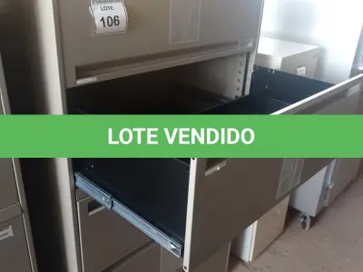 LOTE 106 - 01 ARMÁRIO DE FERRO 5 GAVETAS. (NO ESTADO EM QUE SE ENCONTRA. SUJEITO A AVARIAS OCULTAS/VISÍVEIS.)