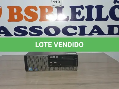 LOTE 110 - 01 CPU CORE I5 4GB -CD0004098735. (NO ESTADO EM QUE SE ENCONTRA. SUJEITO A AVARIAS OCULTAS/VISÍVEIS.)