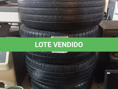 LOTE 248 - 04 PNEUS MEIA VIDA 215/50 ARO 17. (NO ESTADO) ATENÇÃO! FAZER A VISITAÇÃO ANTES DE ARREMATAR, NÃO SABEMOS SE FUNCIONA. LEILÃO NÃO TEM GARANTIA E NEM DEVOLUÇÃO, SUJEITO A POSSÍVEIS AVARIAS VISÍVEIS/OCULTAS E/OU AUSÊNCIA DE COMPONENTES.