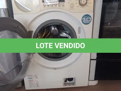 LOTE 432 - 01 LAVA E SECA ELECTROLUX 9 KG. (NO ESTADO) ATENÇÃO! FAZER A VISITAÇÃO ANTES DE ARREMATAR, NÃO SABEMOS SE FUNCIONA. LEILÃO NÃO TEM GARANTIA E NEM DEVOLUÇÃO, SUJEITO A POSSÍVEIS AVARIAS VISÍVEIS/OCULTAS E/OU AUSÊNCIA DE COMPONENTES.