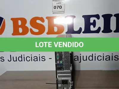 LOTE 070 - 01 CPU SEM MEMÓRIA CD0004303873. (NO ESTADO EM QUE SE ENCONTRA. SUJEITO A AVARIAS OCULTAS/VISÍVEIS.)